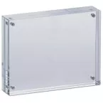 MAUL Magnetic Acrylic Photo Frame 11.5 x 9 x 2.4 cm Transparent