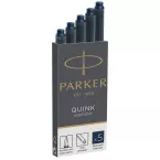 Parker Quink Blue Black Ink Cartridges Pack of 5