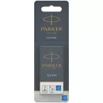 Parker Quink inktpatronen koningsblauw, blister met 10 stuks