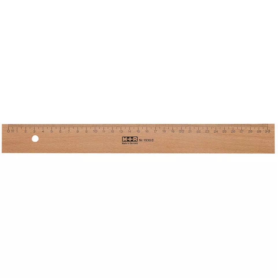 M+R latte en bois, 30 cm