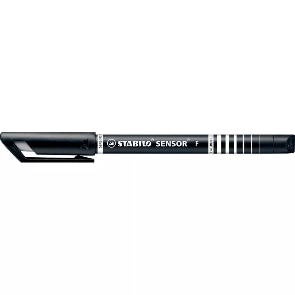 STABILO SENSOR fineliner, 0,3 mm, noir