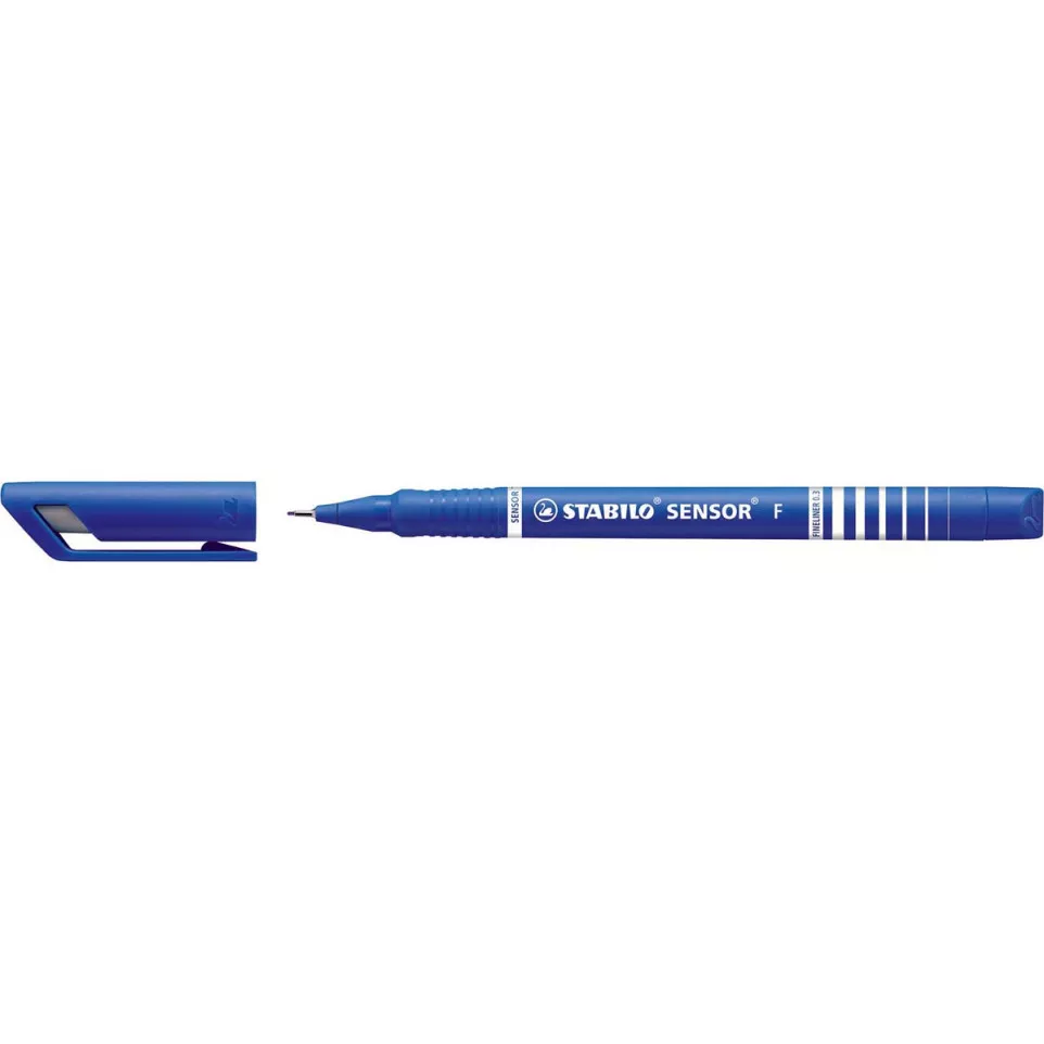 STABILO SENSOR fineliner, 0,3 mm, blauw