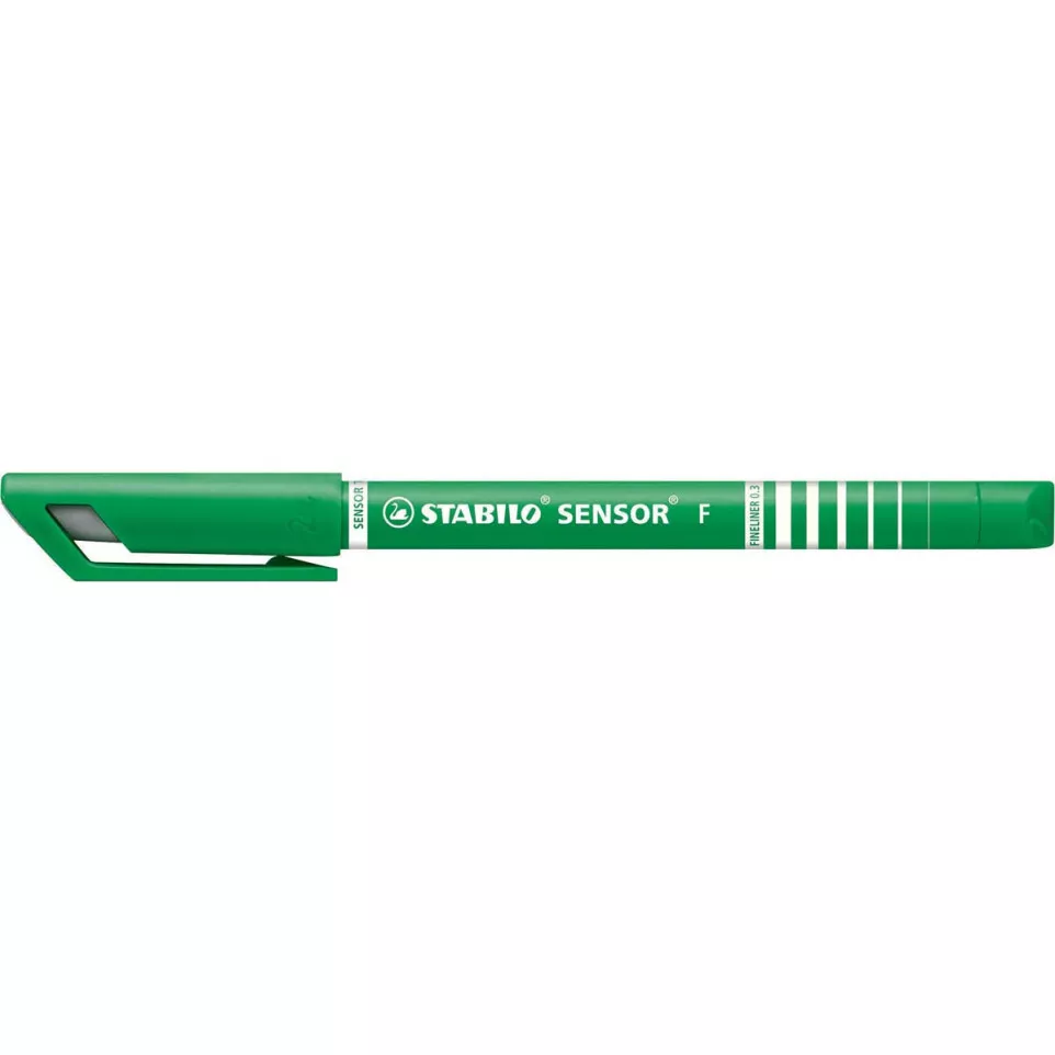 STABILO SENSOR fineliner, 0,3 mm, groen