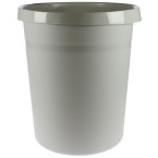 Han corbeille à papier gris