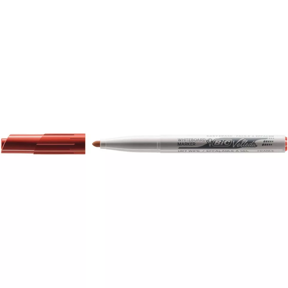 Bic whiteboardmarker Velleda 1741 rood
