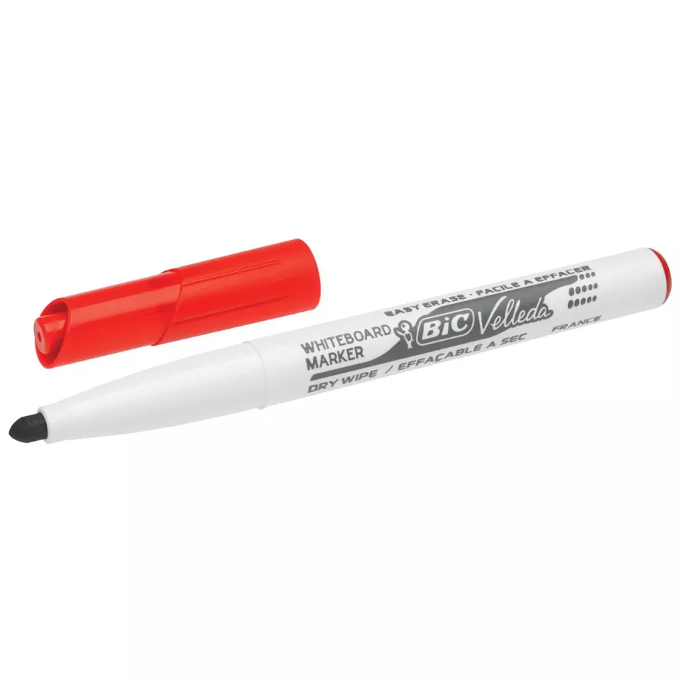 Bic whiteboardmarker Velleda 1741 rood