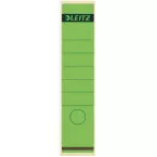 Leitz rugetiketten, zelfklevend, ft 6,1 x 28,5 cm, pak van 10 stuks, groen
