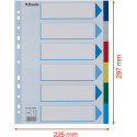 Esselte tabbladen 6 tabs