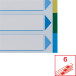 Esselte intercalaires 6 onglets