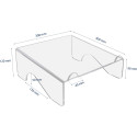 Desq support pour ordinateur portable en acrylique