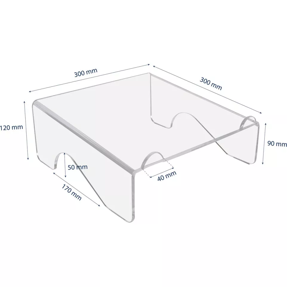 Desq laptopstandaard acryl