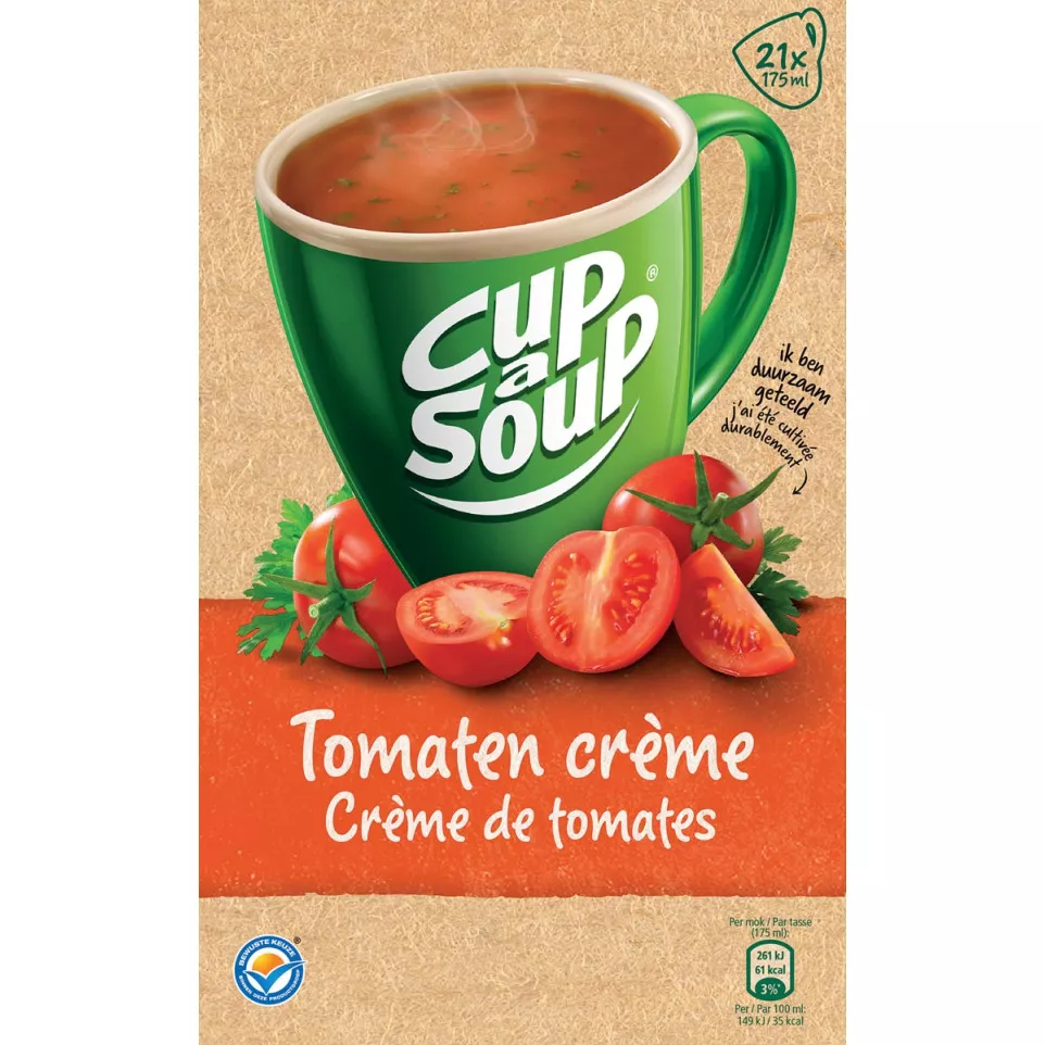 Cup-a-Soup tomates crème, paquet de...