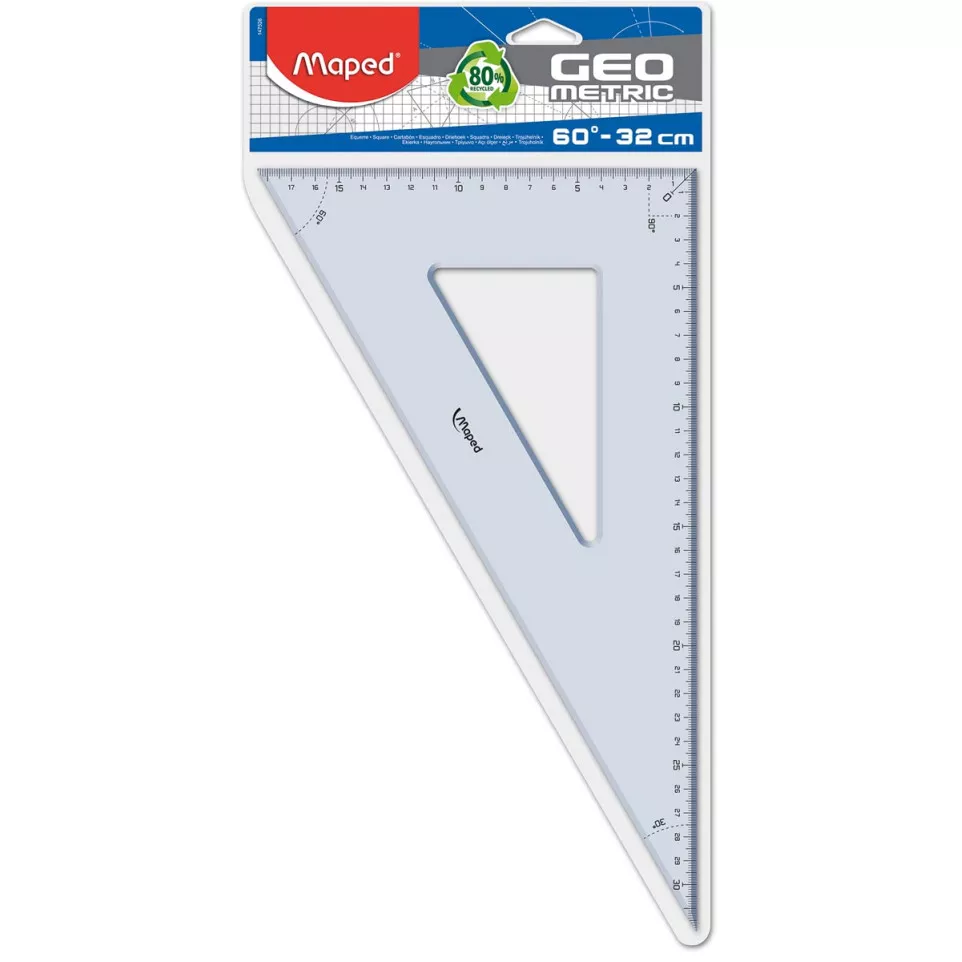 Maped winkelhaak Technic 32 cm, 60°