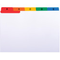 Exacompta AZ A6 Index Dividers for Files