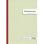Exacompta factures, ft 29,7 x 21 cm, tripli, Français