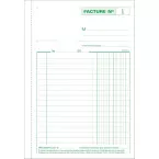 Exacompta Invoice Forms 21 x 14.8 cm Triplicate French
