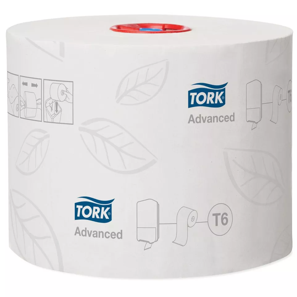 Tork Mid-Size Toilet Paper, 2-Ply,...