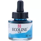 Royal Talens Ecoline Liquid Watercolour Ink Bottle 30ml Sky Blue (Cyan)