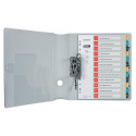 Leitz Cosy intercalaires, ft A4, perforation 11 trous, PP, couleurs assorties, set 1-12