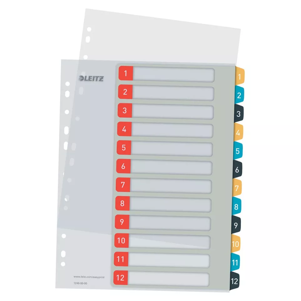 Leitz Cosy intercalaires, ft A4,...