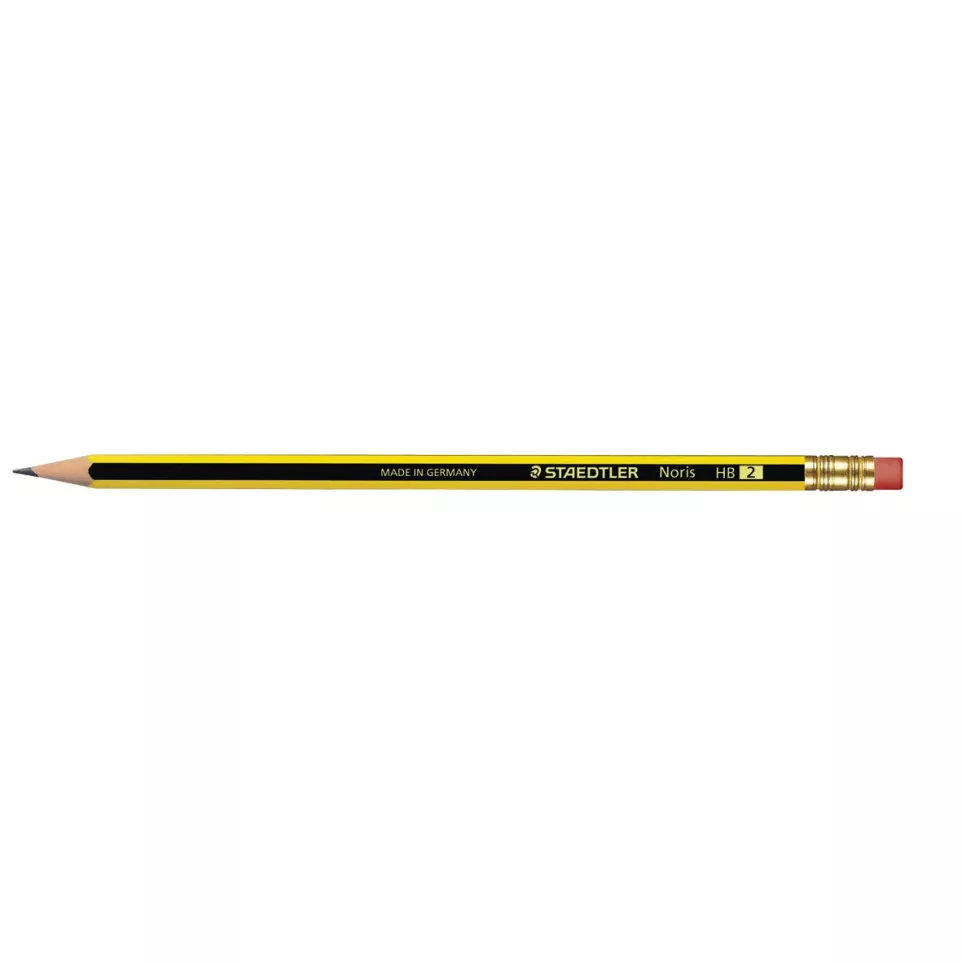 Staedtler crayon Noris HB, avec gomme
