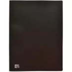 Oxford A4 Polypropylene Display Book, 100 Pockets, Black
