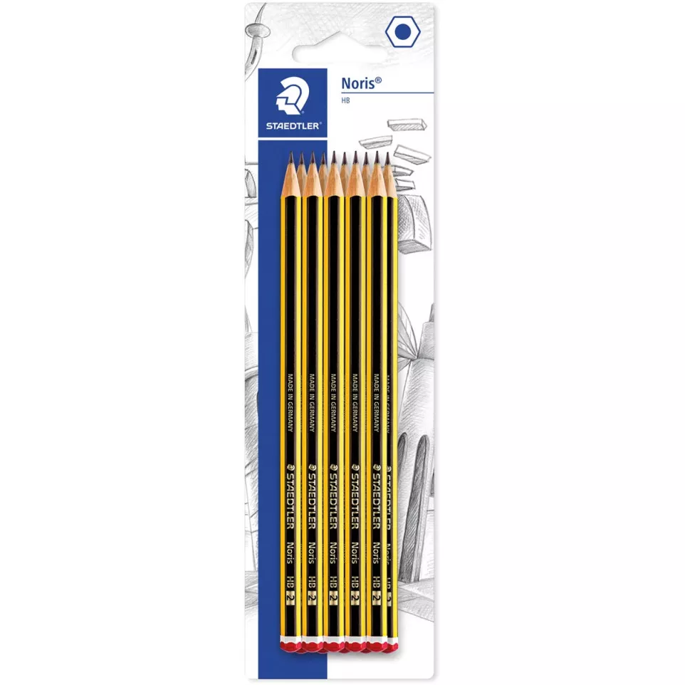 Staedtler crayon Noris HB, blister de...