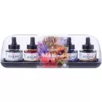Talens Ecoline waterverf flacon van 30 ml, set van 5 flacons in additionele kleuren