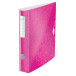 Leitz WOW Lever Arch File Active Spine 6.5 cm Pink