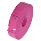Rouleaux de tickets, 1000 tickets, cerise