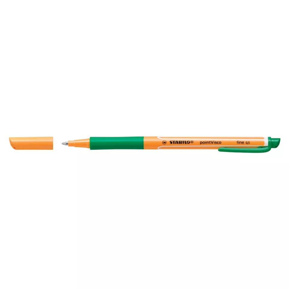STABILO pointVisco roller, 0,5 mm, groen