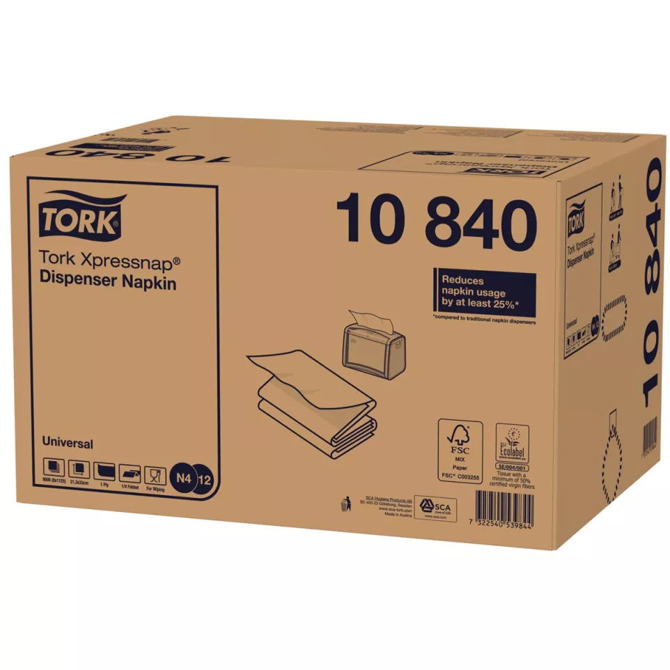 Tork serviettes Expressnap  pour...