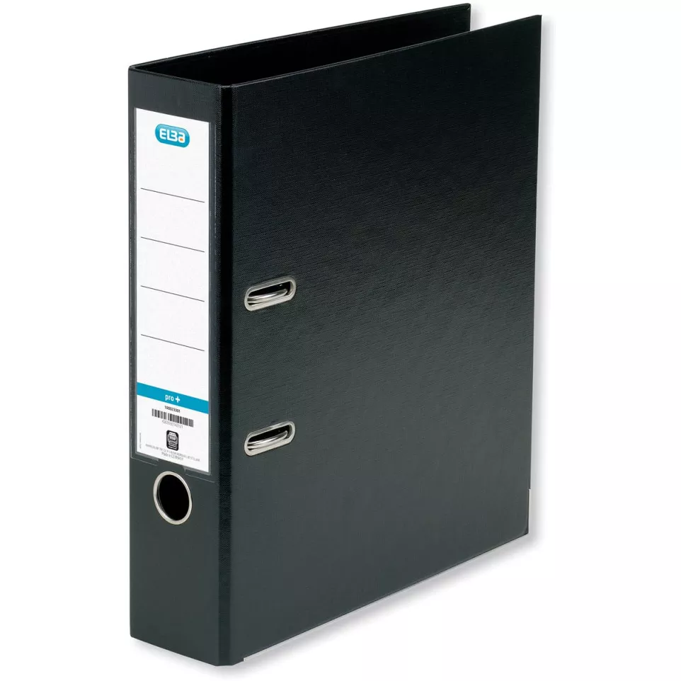 Elba ordner Smart Pro+,  zwart, rug...