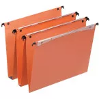 Esselte Vertical Suspension Files Uniscope 390 mm V-Base with Hooks Box of 50 for Drawers