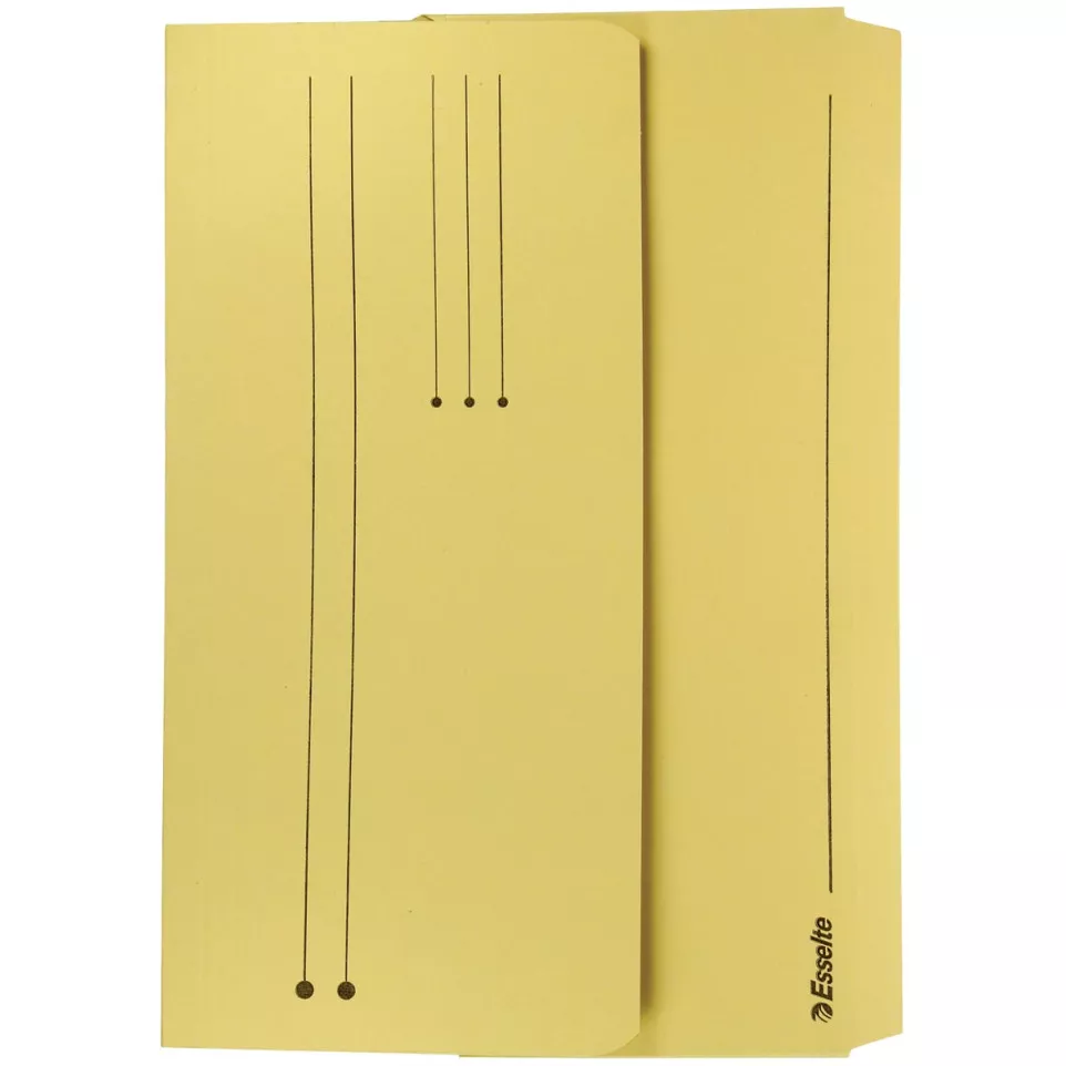 Esselte Yellow Card Document Folder