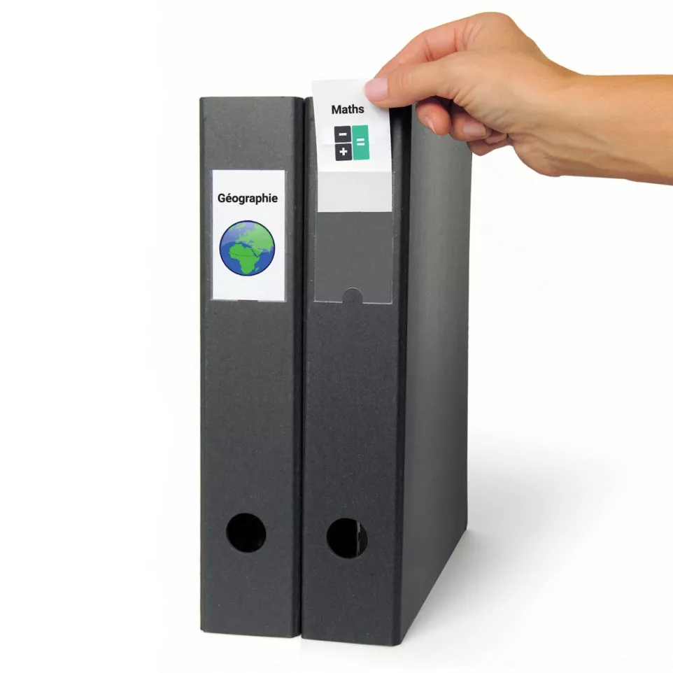 3L Etikethouder, ft 35 x 75 mm, etui...