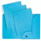 OXFORD Ultimate dossiermap, formaat A4, uit karton, met 2 kleppen, pak van 25 stuks, blauw