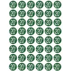 Agipa Removable Discount Labels -20% Green Pack of 192 Pieces
