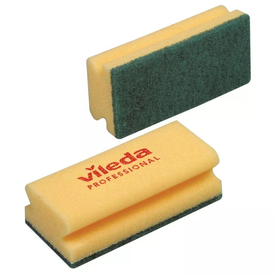 Vileda Glitzi Scrub Sponge Pack of 10