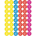 Agipa kortinglabel van -30%...