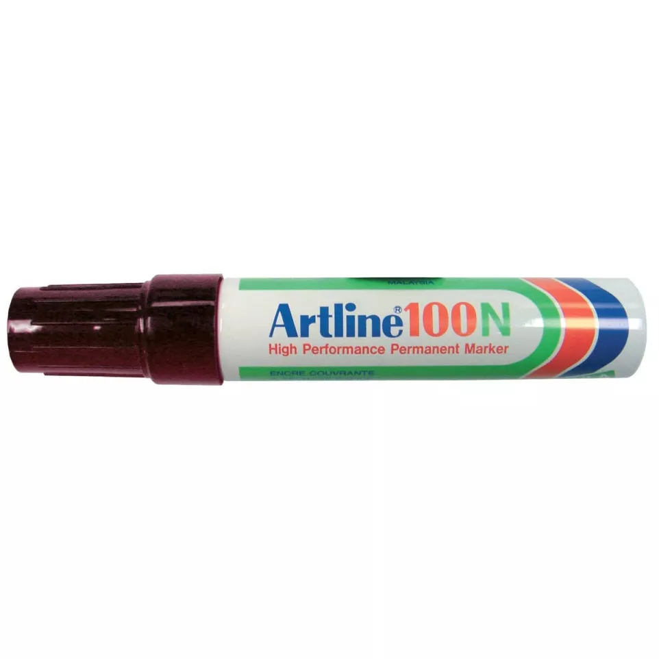Artline 100 Permanent Marker Black