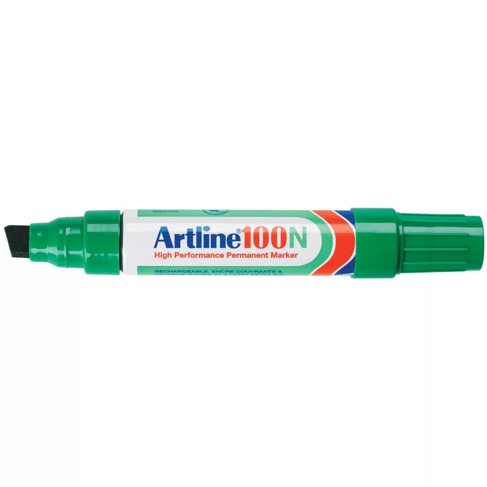 Artline 100N Permanent Marker Green