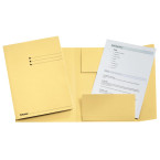 Esselte dossiermap geel, ft A4