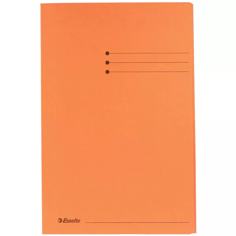 Esselte dossiermap oranje, ft folio
