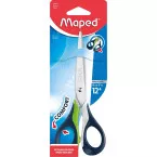 Maped Sensoft Stainless Steel Scissors, Right-Handed, Pointed Tip, Assorted Colors, 16 cm, Blister Pack of 1 piece