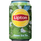Lipton Ice Tea Green boisson rafraîchissante, canette de 33 cl, paquet de 24 pièces