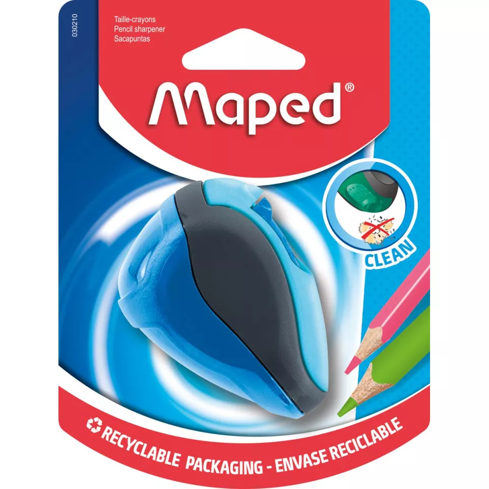 Maped taille-crayon Clean 2 trous,...