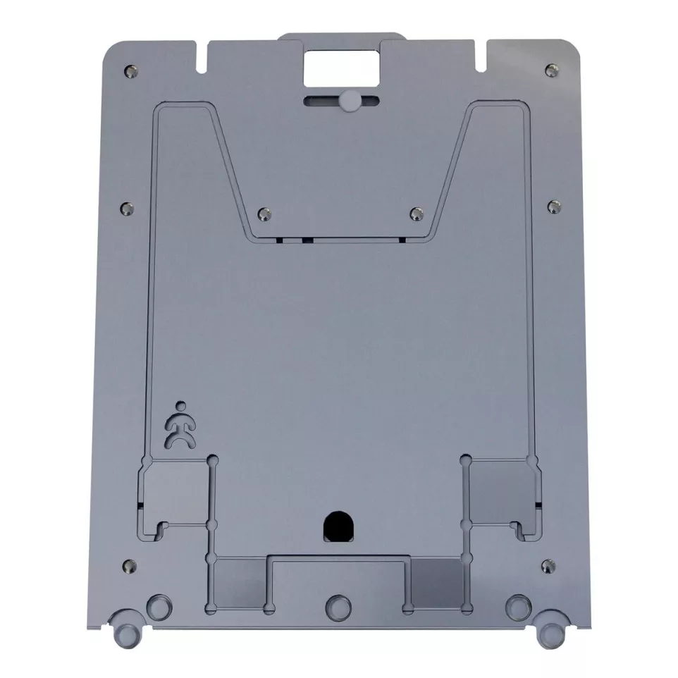 R-Go Echo laptopstandaard, zilver