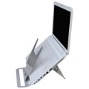 R-Go Tools Echo Laptop Stand Silver