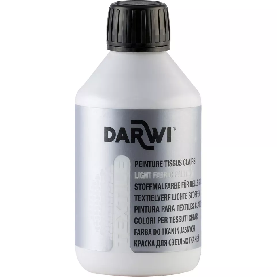 Darwi textielverf Tex, 250 ml, wit
